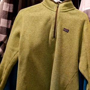Patagonia better sweater XL green heathered